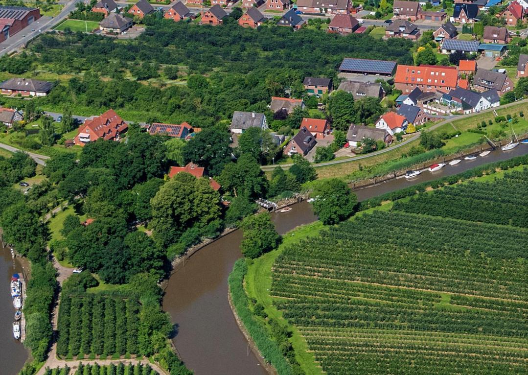 Fewo Blankenese Im Haus Luehegarten Grünendeich 外观 照片