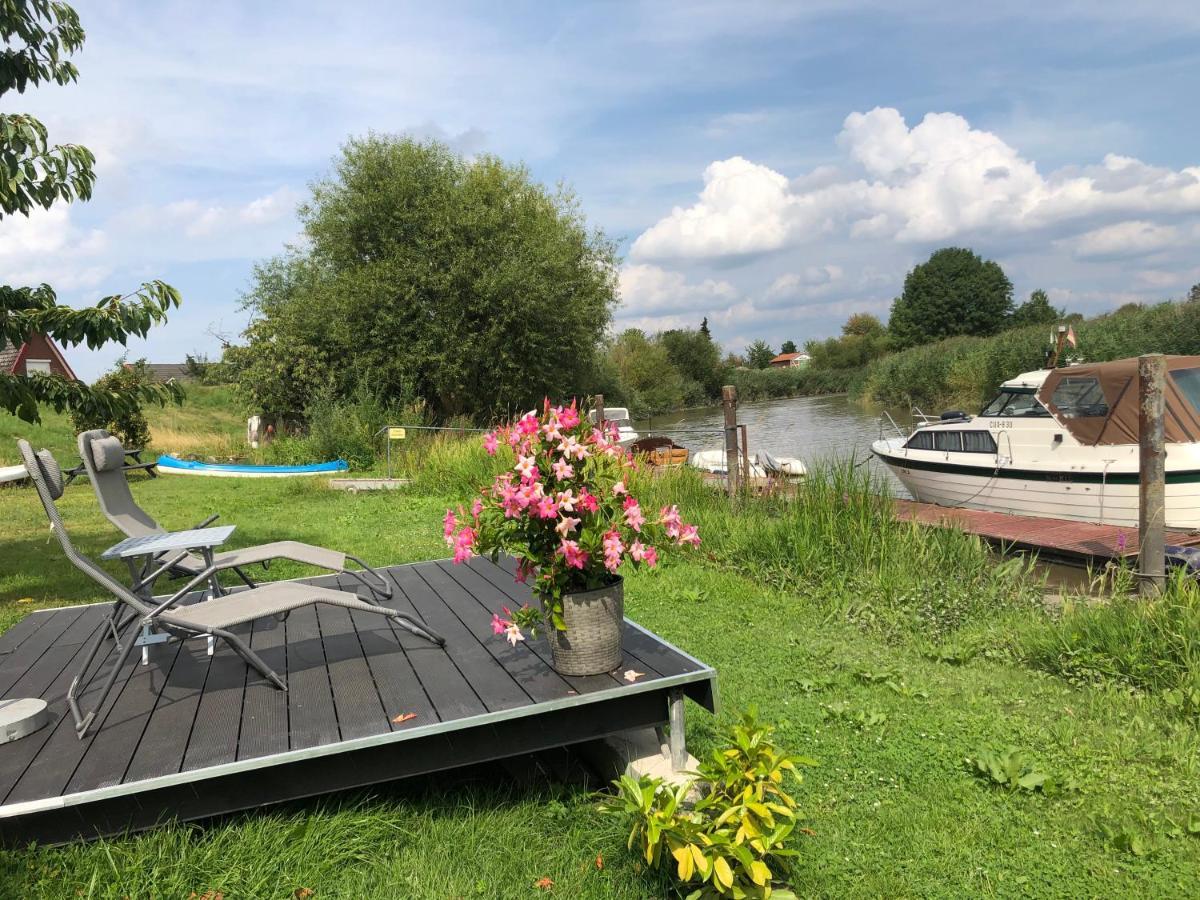 Fewo Blankenese Im Haus Luehegarten Grünendeich 外观 照片